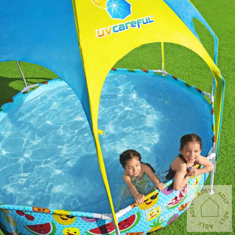 Bestway Frittstående Barnebasseng Steel Pro Uv Careful 244X51 Cm