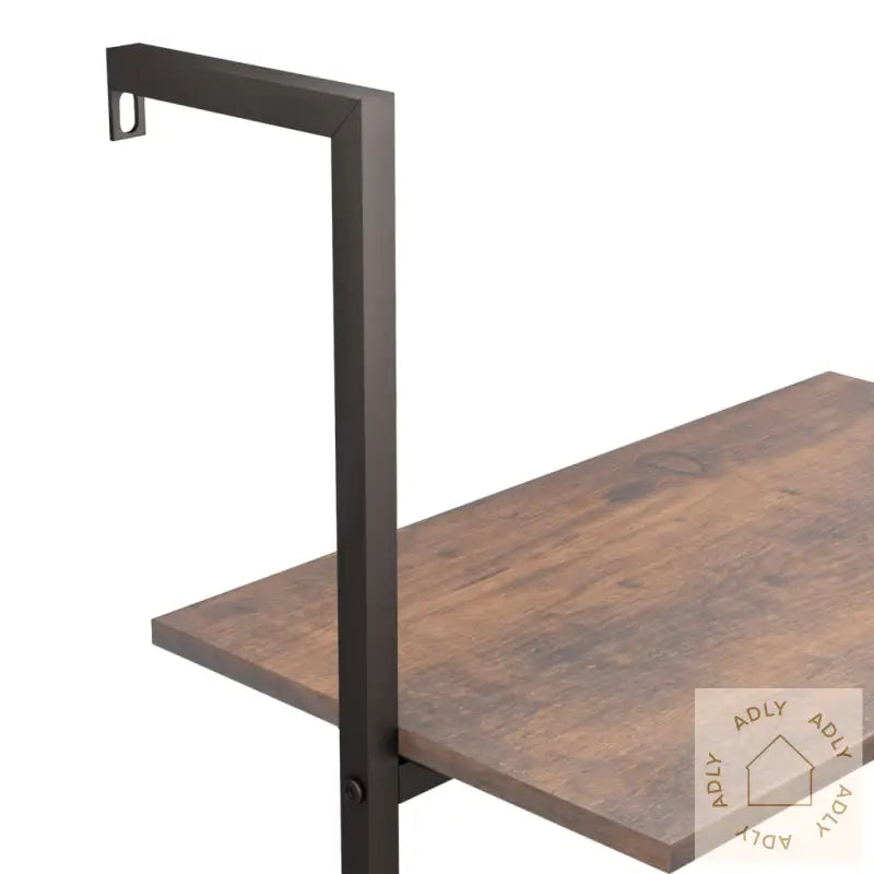 Stigehyller 4 Etasjer Mørkebrun Og Svart 64X35X152,5 Cm