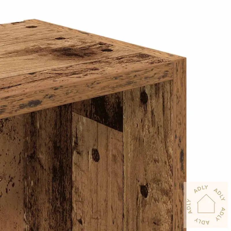 Bokhylle Gammelt Tre 31X24X77 Cm Konstruert Tre