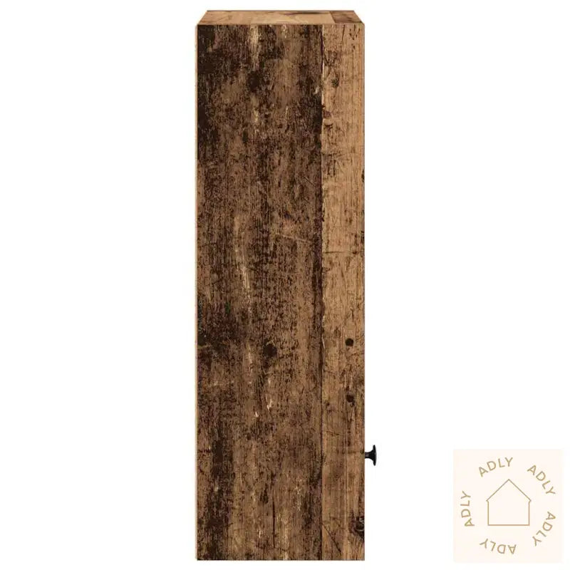Bokhylle Gammelt Tre 31X24X77 Cm Konstruert Tre