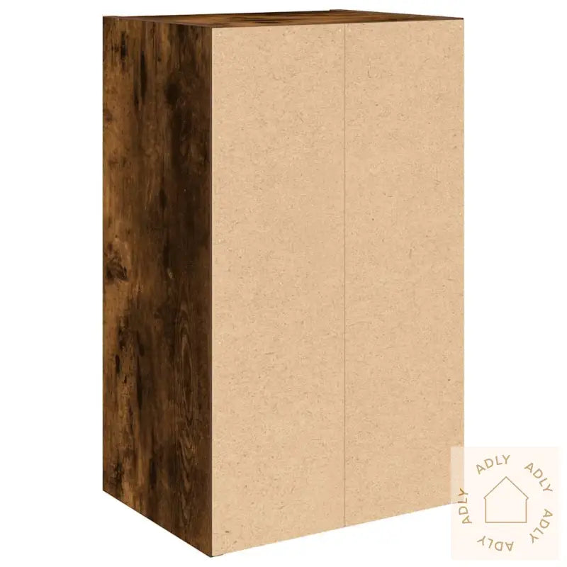 Bokhylle Røkt Eik 31X24X52 Cm Konstruert Tre