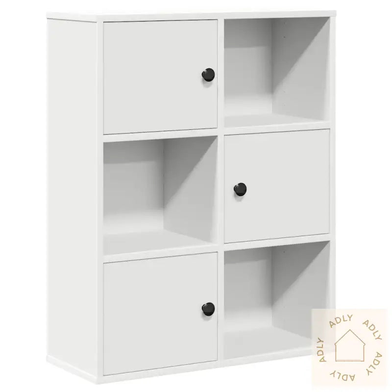 Bokhylle Hvit 60X24X76,5 Cm Konstruert Tre