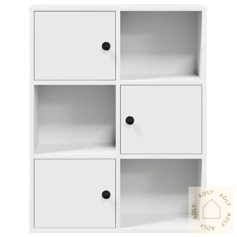 Bokhylle Hvit 60X24X76,5 Cm Konstruert Tre