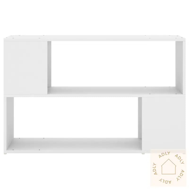 Bokhylle Hvit 100X24X63 Cm Konstruert Tre