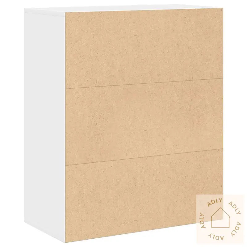 Bokhylle Hvit 60X30X71,5 Cm Konstruert Tre