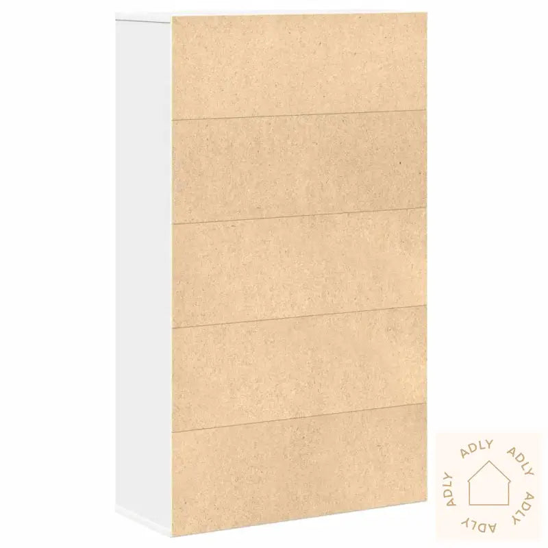 Bokhylle Hvit 60X24X101,5 Cm Konstruert Tre