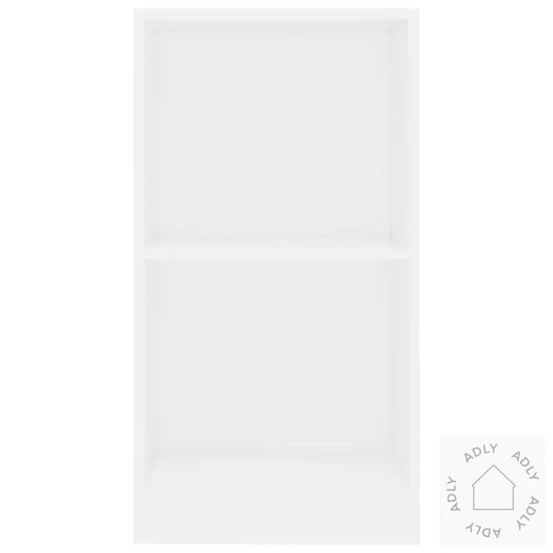 Bokhylle Hvit 40X24X75 Cm Konstruert Tre