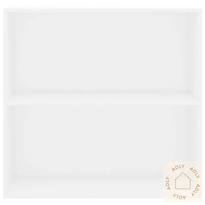 Bokhylle Hvit 80X30X76,5 Cm Konstruert Tre