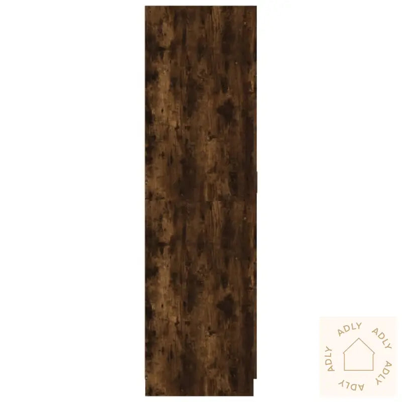 Garderobe Røkt Eik 80X52X180 Cm Konstruert Tre