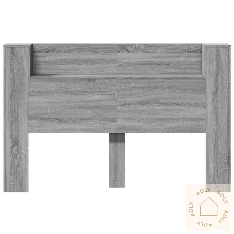 Hodegavl Skap Med Led Grå Sonoma 160X16,5X103,5 Cm