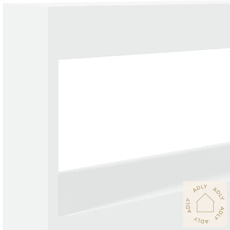 Hodegavl Skap Med Led Hvit 120X17X102 Cm