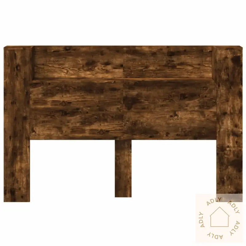 Hodegavl Skap Med Led Røkt Eik 160X16,5X103,5 Cm
