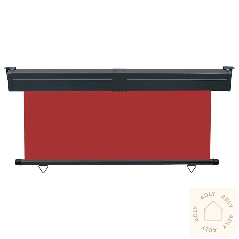 Sidemarkise For Balkong 165X250 Cm Rød