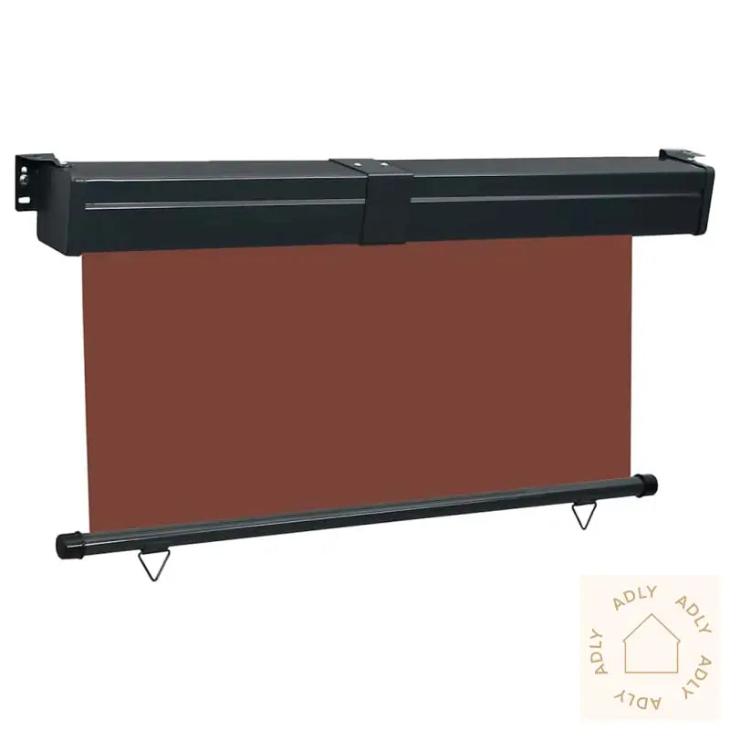 Sidemarkise For Balkong 145X250 Cm Brun