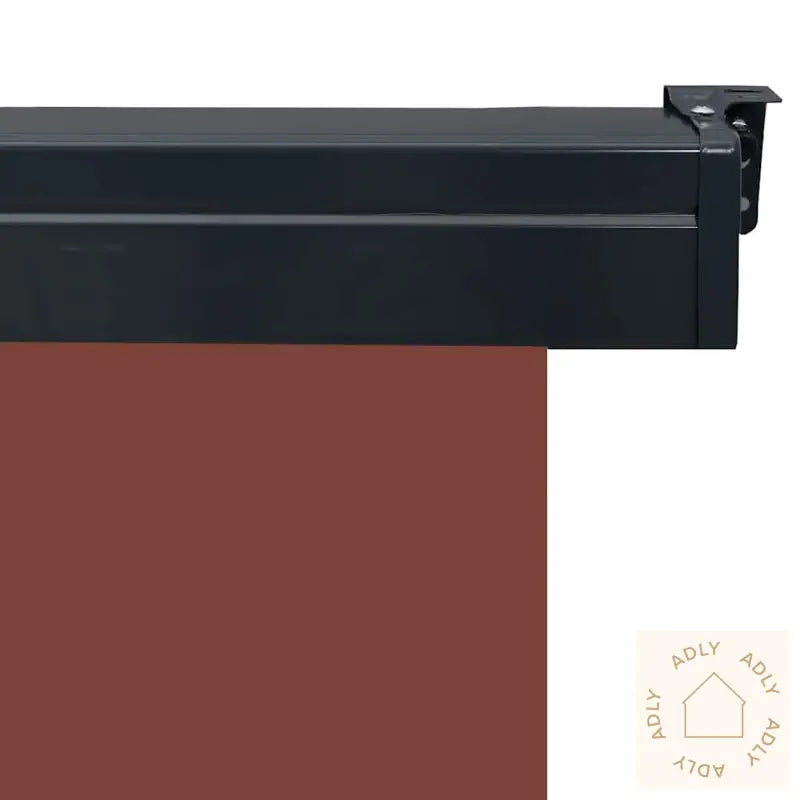 Sidemarkise For Balkong 145X250 Cm Brun