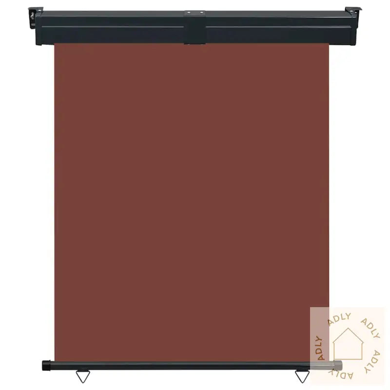 Sidemarkise For Balkong 145X250 Cm Brun