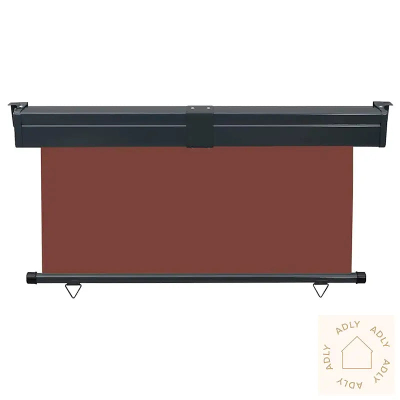 Sidemarkise For Balkong 145X250 Cm Brun
