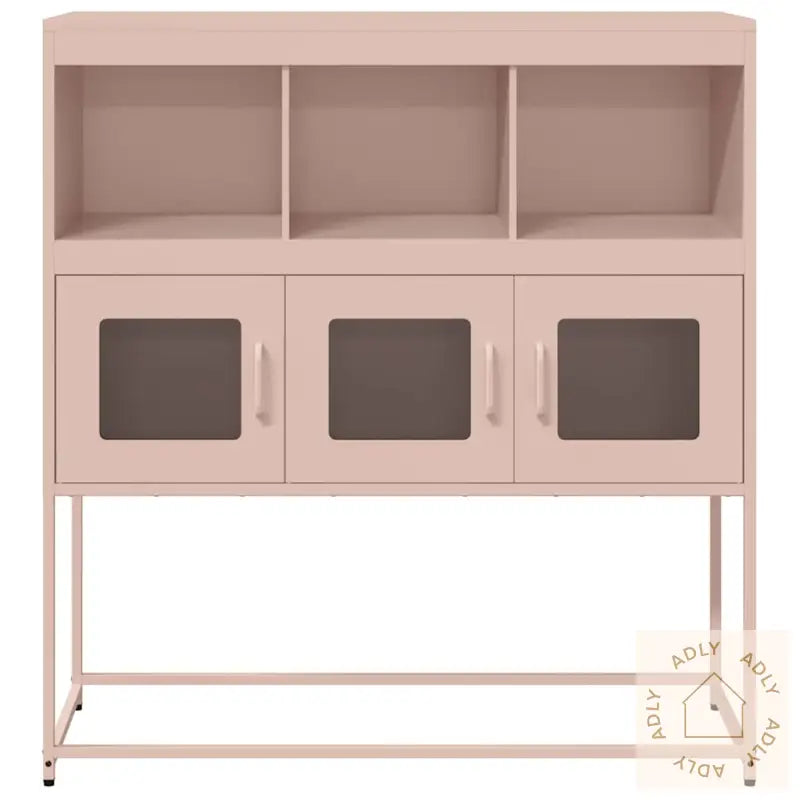 Skjenk Rosa 100,5X39X107 Cm Kaldvalset Stål