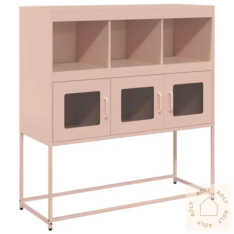 Skjenk Rosa 100,5X39X107 Cm Kaldvalset Stål