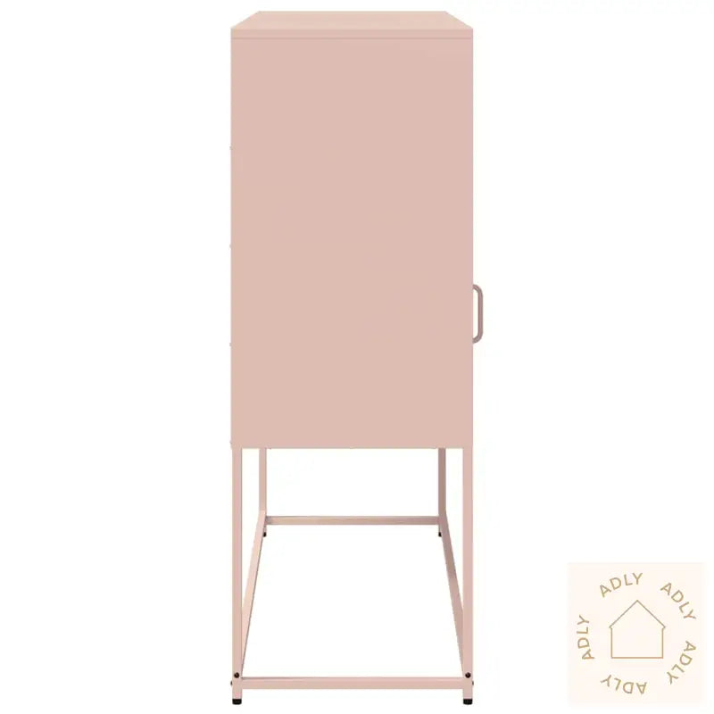 Skjenk Rosa 100,5X39X107 Cm Kaldvalset Stål