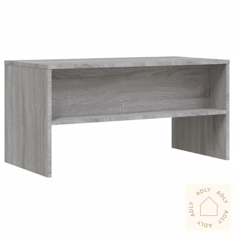 Tv-Benk Grå Sonoma 80X40X40 Cm Konstruert Tre