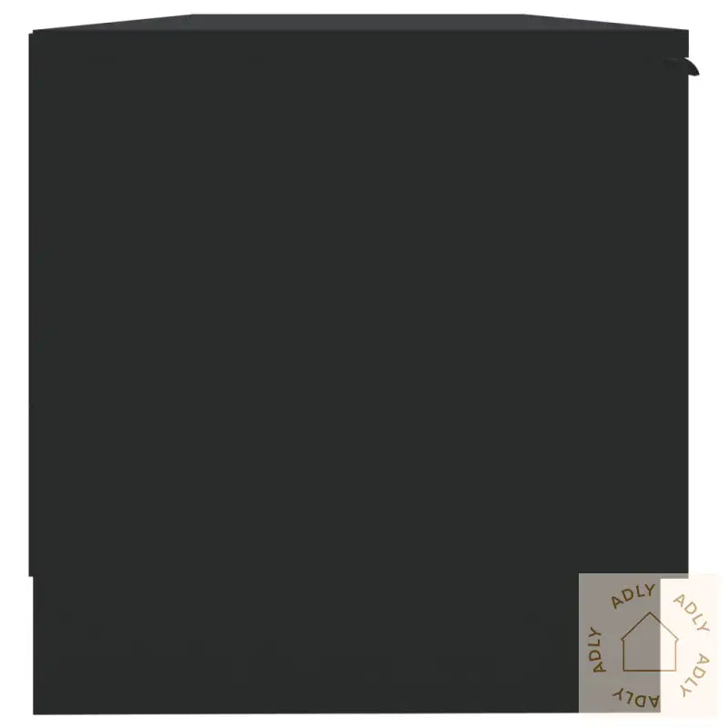 Tv-Benk Svart 102X35X36,5 Cm Konstruert Tre