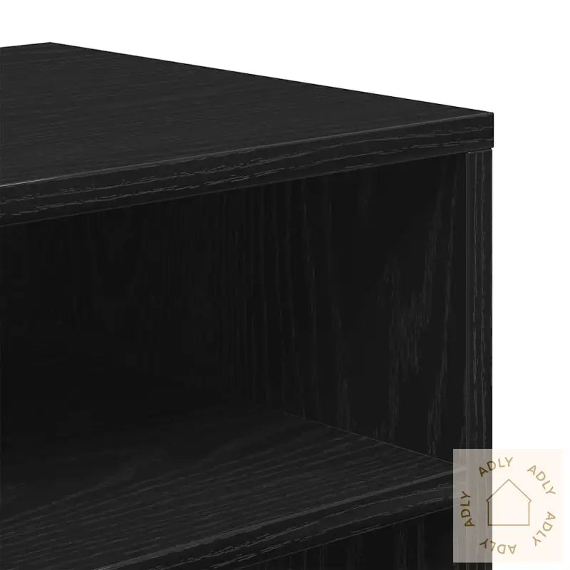 Bokhylle Svart 66X31X80 Cm Konstruert Tre