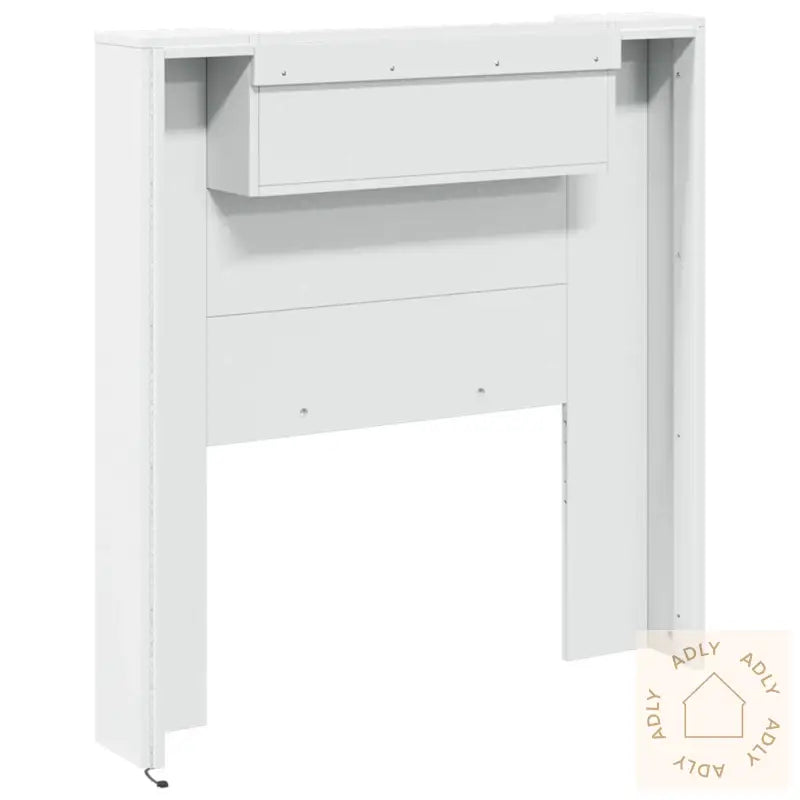 Hodegavl Skap Med Led Hvit 100X16,5X103,5 Cm