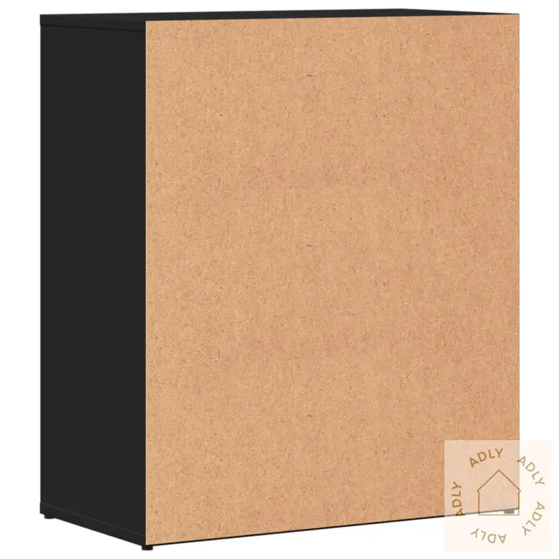 Skjenker 2 Svart 60X31X70 Cm Konstruert Tre