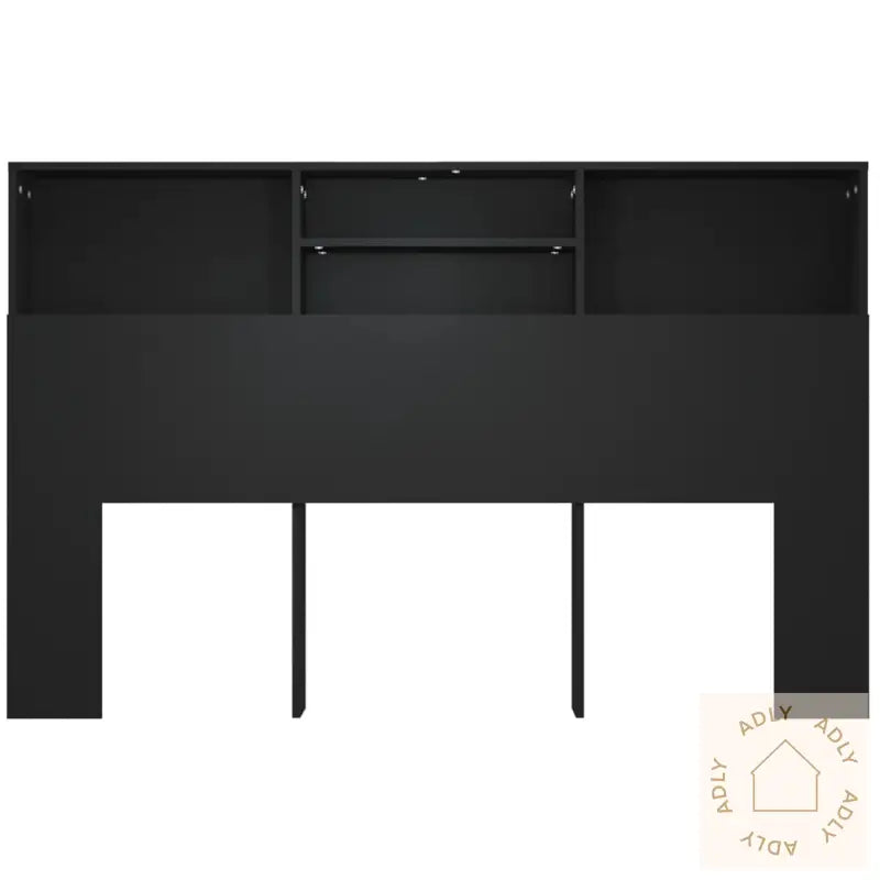 Sengegavlskap Svart 160X19X103,5 Cm