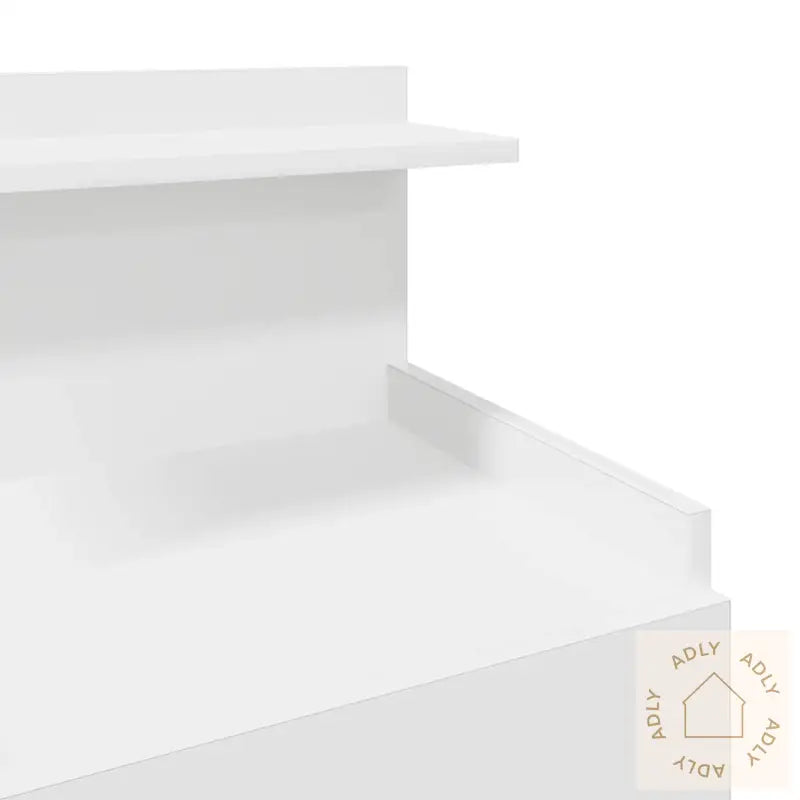 Nattbord 2 Stk Med 2 Skuffer Hvit 40X36,5X62 Cm