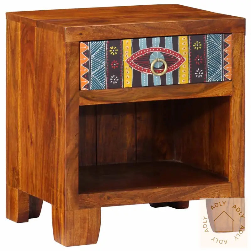 Nattbord 2 Stk 40X35X45 Cm Heltre Akasie