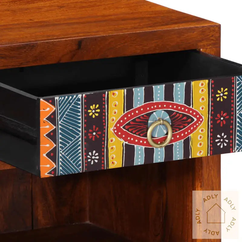 Nattbord 2 Stk 40X35X45 Cm Heltre Akasie