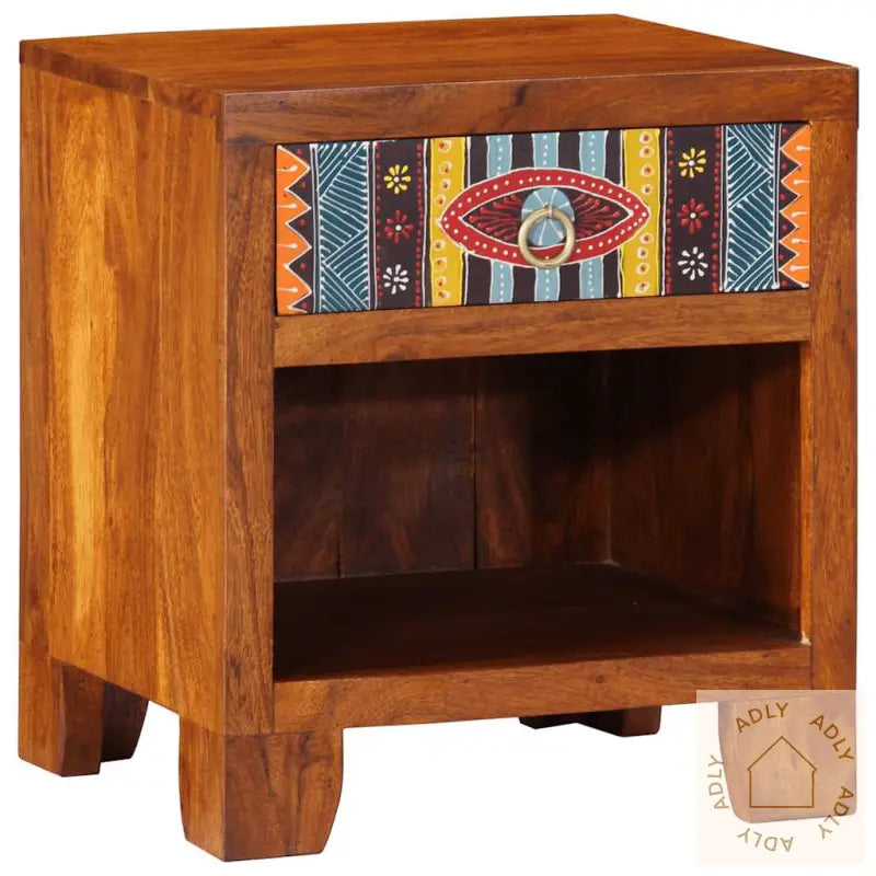 Nattbord 2 Stk 40X35X45 Cm Heltre Akasie