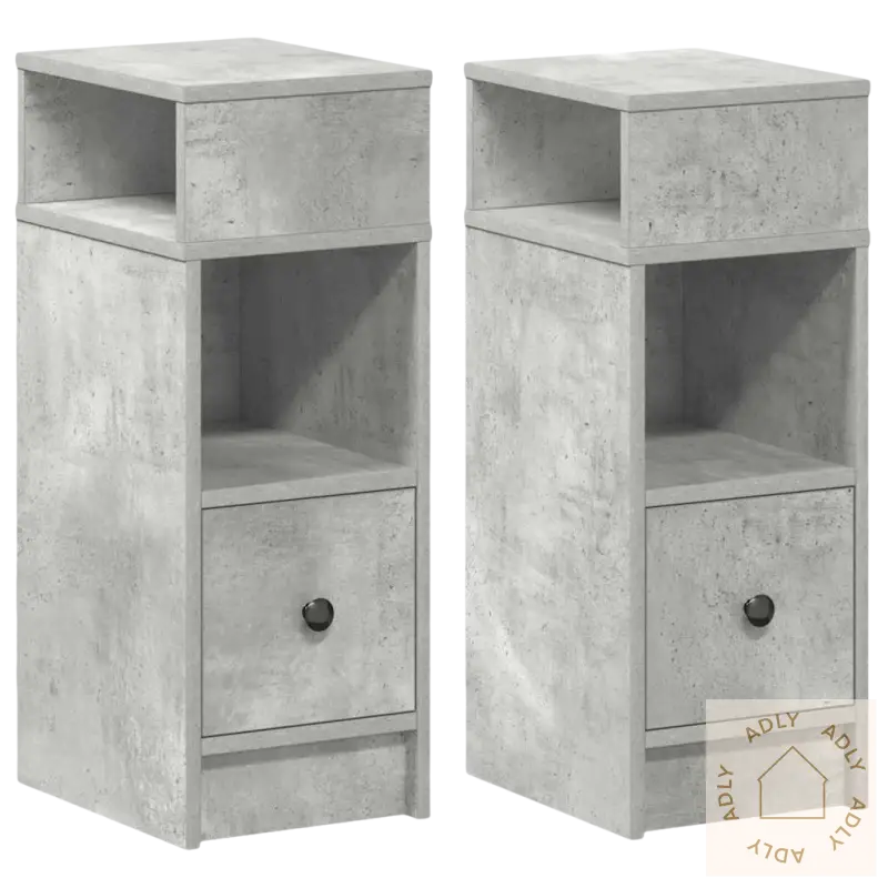 Stilfulle nattbord med praktisk oppbevaring til soverommet, del av stilfulle nattbord collection
