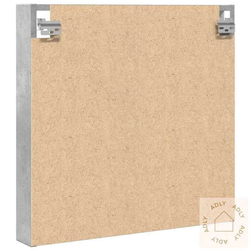 Hylle Betonggrå 60X8,5X58 Cm Konstruert Tre