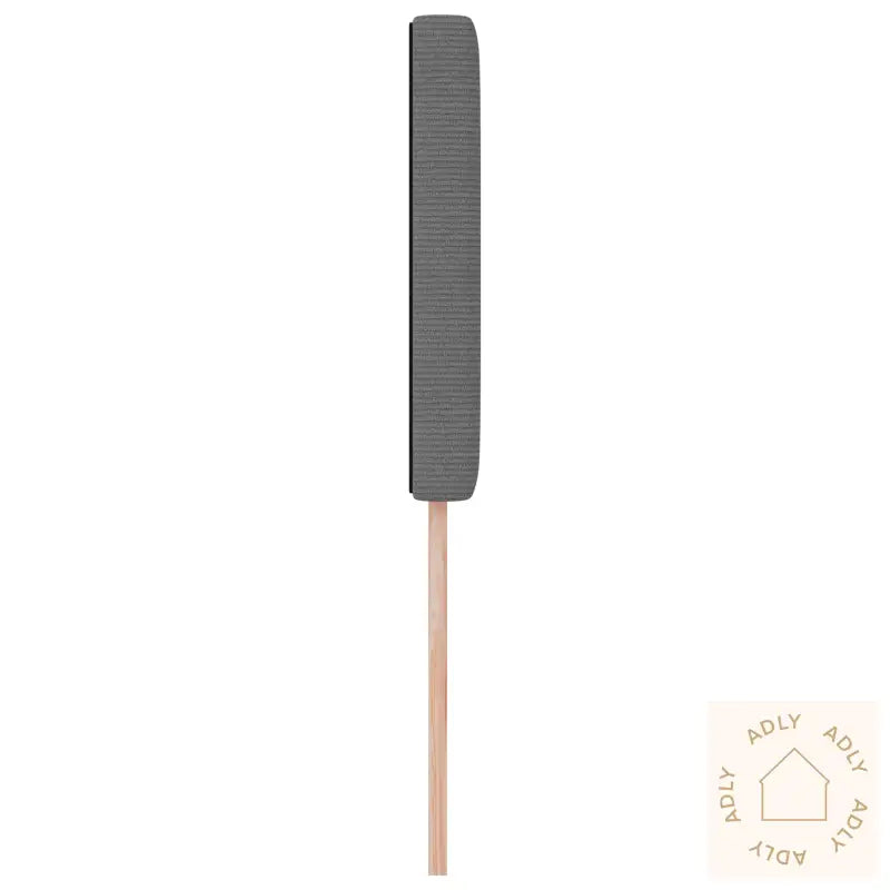 Led Hodegavl Enkelt Design Lys Grå 80 Cm Corduroy Stoff