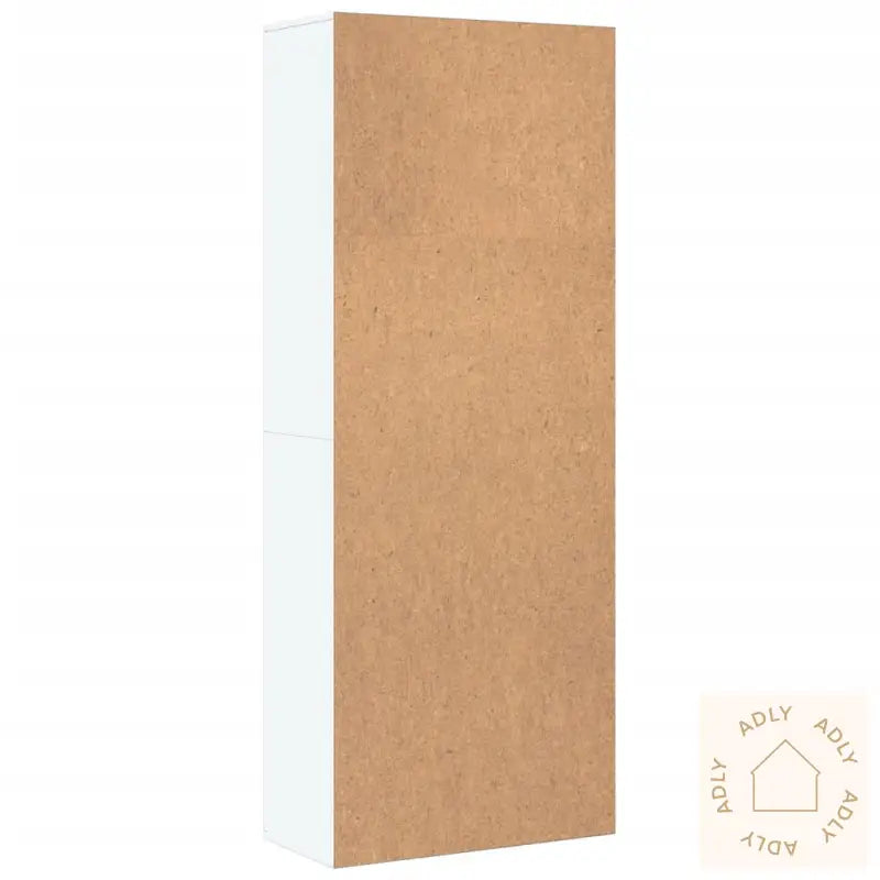 Highboard Hvit 70X35X180 Cm Konstruert Tre