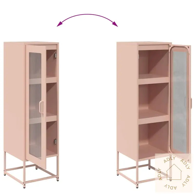 Highboard Rosa 36X39X123 Cm Kaldvalset Stål