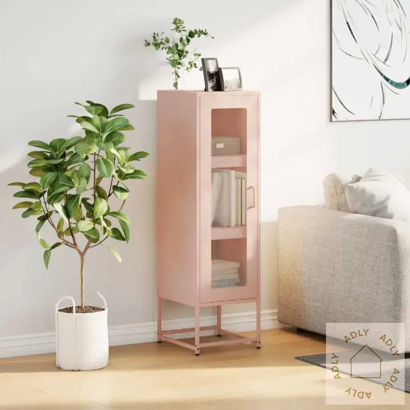 Highboard Rosa 36X39X123 Cm Kaldvalset Stål