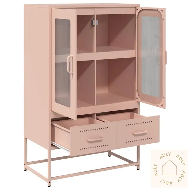 Highboard Rosa 68X39X111,5 Cm Stål