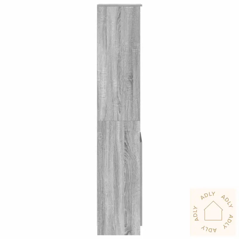 Høybord Grå Sonoma 37,5X35X180 Cm Konstruert Tre