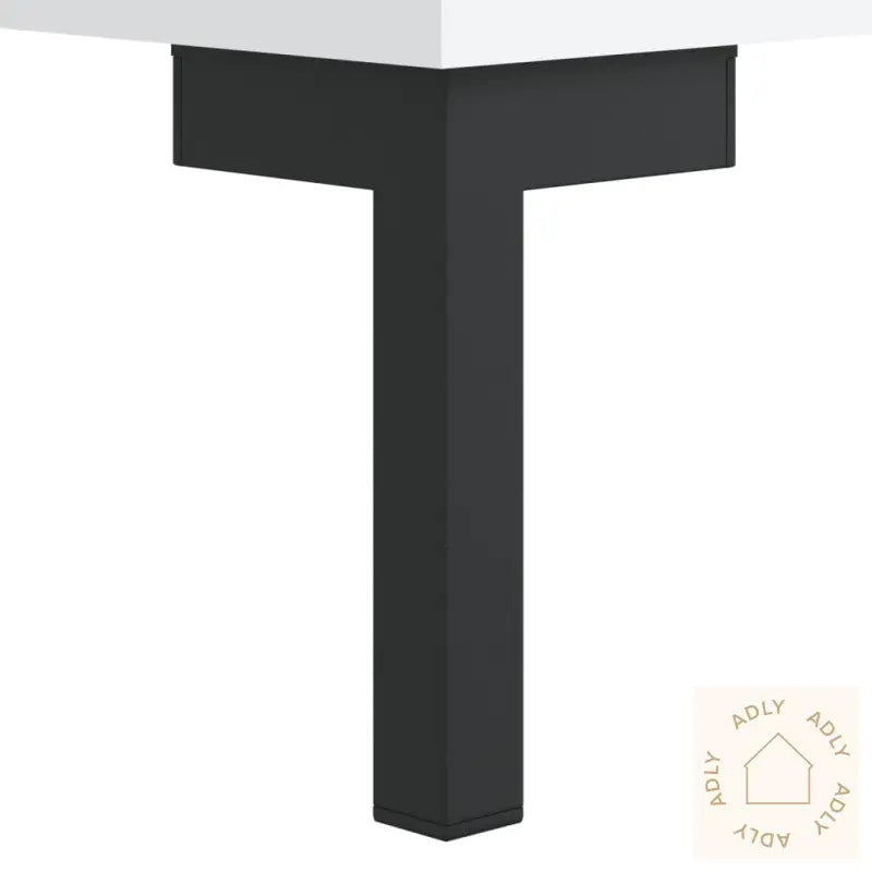 Highboard Hvit 69,5X34X180 Cm Konstruert Tre