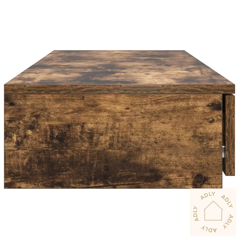 Sengeskuffer Røkt Eik 120X36,5X16,5 Cm Konstruert Tre