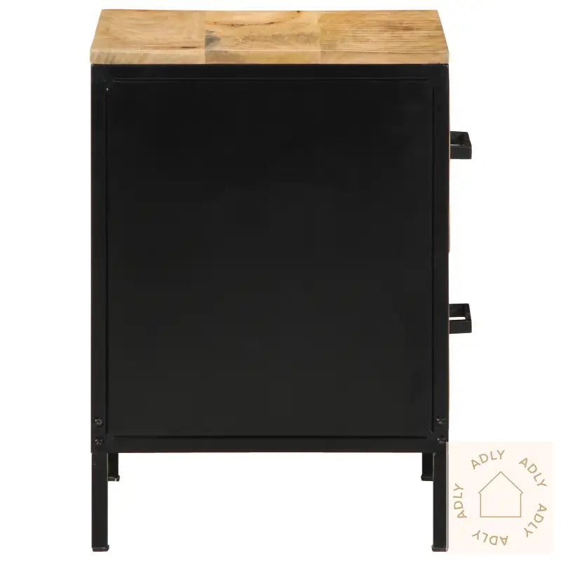 Nattbord 40X35X50 Cm Solid Tre Rough Mango