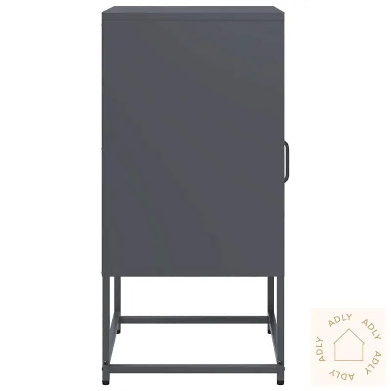 Nattskap Antrasitt 36X39X78 Cm Kaldvalset Stål