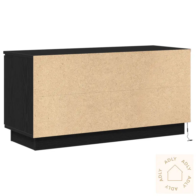 Tv-Skap Svart 100X38X49 Cm Konstruert Tre