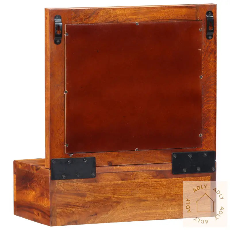 Veggskap 40X20X50 Cm Solid Tre Akasie