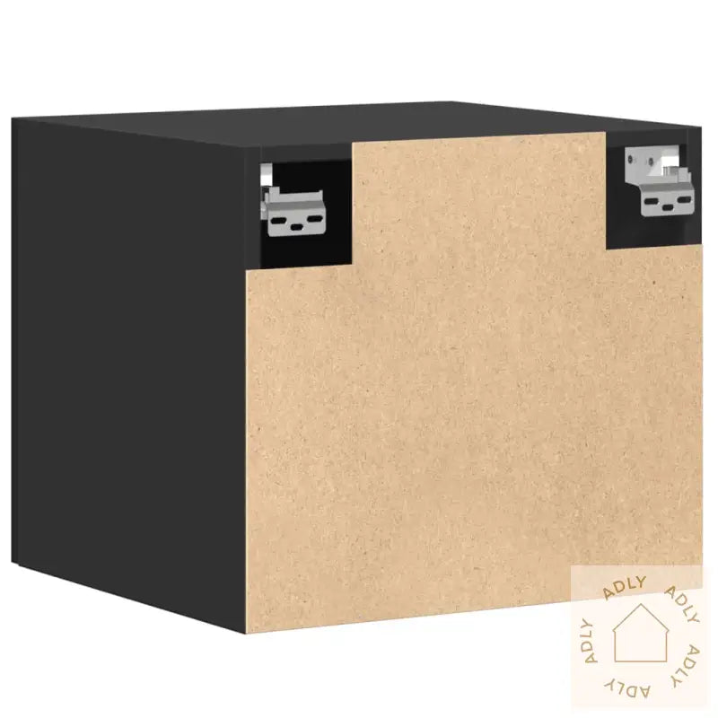 Veggskap Svart 45X42,5X40 Cm Konstruert Tre