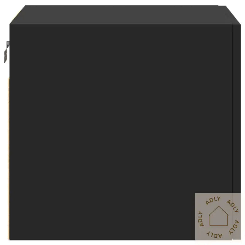 Veggskap Svart 45X42,5X40 Cm Konstruert Tre